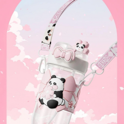 Mey İthalat® D2518 DILLER 580 ML BOYUN ASKILI TRITAN SU MATARASI