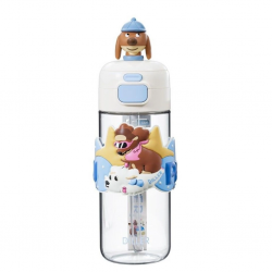 Mey İthalat® D2537 DILLER 600 ML BOYUN ASKILI TRITAN SU MATARASI