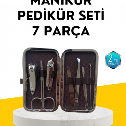 Mey İthalat® Dayanıklı Çelik Aletlerden Oluşan Kişisel Bakım Seti