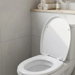 Mey İthalat® Dayanıklı Klozet Kapağı Universal Model Kolay Kurulum Hijyenik Banyo Ürünü