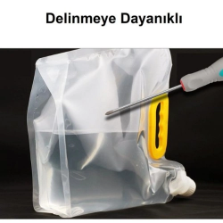 Mey İthalat® Dayanıklı Plastik İçecek Çantası 1 Litre
