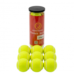 Mey İthalat® Dayanıklı Tenis Topu 9’lu Set Yüksek Performans ve Dengeli Zıplama