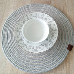 Mey İthalat® DecoHandy 39cm 2 Renk Jüt Örme Supla Amerikan Servis