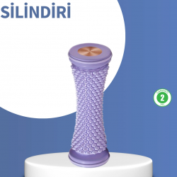 Mey İthalat® Derin Doku Ayak Masaj Silindiri Plantar Fasiit Topuk Ağrısı İçin