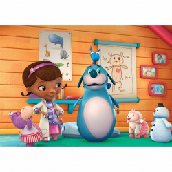 Mey İthalat® DOC709 Doc McStuffins 50 Parça Puzzle - Puzzle