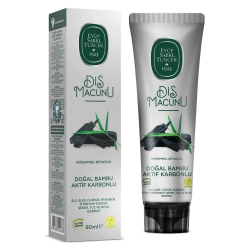 Mey İthalat®   Doğal Bambu Karbonlu Diş Macunu 90 Gr