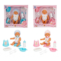 Mey İthalat® Doktor Zamanı Sesli Bebek Seti 35 cm