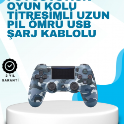 Mey İthalat® Dokunmatik Kontrollü Oyun Kolu – Menü Geçişleri ve Komutlar İçin Kolay Erişim