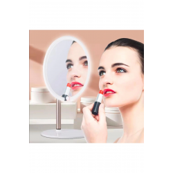 Mey İthalat® Dokunmatik led ışıklı yuvarlak 180° ayarlanabilir 3 farklı renk