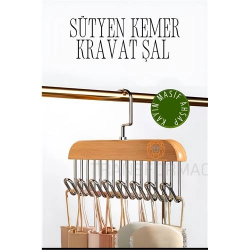 Mey İthalat® Dolap İçi Askı Sütyen Şal Kravat Kemer Çanta 720103