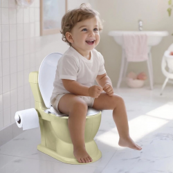 Mey İthalat®  Dolu Nuve Potty Lazımlık 2İn 1 Yeşil