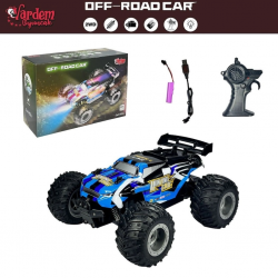 Mey İthalat® DS-1258A Uzaktan Kumandalı Full Fonksiyon 2.4G 1:18 Şarjlı High Off Road Araba