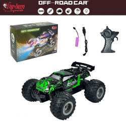 Mey İthalat® DS-1258A Uzaktan Kumandalı Full Fonksiyon 2.4G 1:18 Şarjlı High Off Road Araba