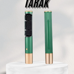 Mey İthalat® Düzleştirici Fırça Saç Düzleştirici Arada Fön Tarak Taşınabilir