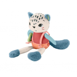 Mey İthalat® Eğlenceli Dostum Kar Leoparı Peluş HKD64