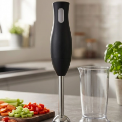 Mey İthalat® El Blenderı Paslanmaz Çelik Metal Ayaklı Ergonomik Tasarımlı Mutfak Blender