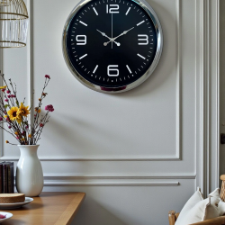 Mey İthalat® Elegance 40 Cm Metal Büyük Rakamlı Modern Tasarım