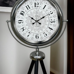 Mey İthalat® Elegance Desenli Tripod Ayaklı Saat