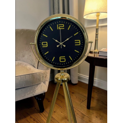 Mey İthalat® Elegance Tripod Gold Ayaklı Saat