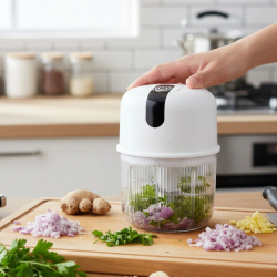 Mey İthalat® Elektrikli Sarımsak Doğrayıcı Hafif ve Taşınabilir