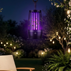 Mey İthalat® Elektrikli Sinek Öldürücü UV Işık Geniş Etki Alanı Sessiz Çalışan Güvenli Tasarım