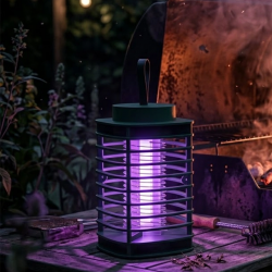 Mey İthalat® Elektrikli Sivrisinek Tuzak Lamba Sessiz Çalışma ve Kimyasal İçermeyen