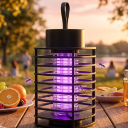 Mey İthalat® Elektrikli Sivrisinek Tuzak Lambası UV Işık Çekim Gücü ve Sessiz Çalışma