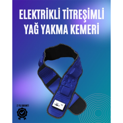 Mey İthalat® Elektrikli Titreşimli Yağ Yakma Kemeri – Masaj ve Kilo Kaybı İçin İdeal