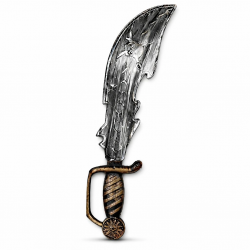 Mey İthalat® Eskitme Detaylı Plastik Korsan Kılıcı 45 cm