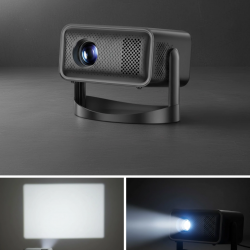 Mey İthalat® Ev Sineması İçin 150 İnç LED Projeksiyon WiFi Bluetooth Destekli