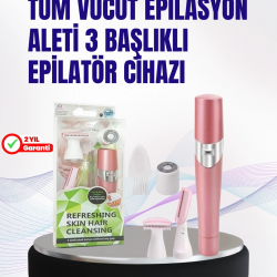 Mey İthalat® Ev Tipi Profesyonel Epilasyon Cihazı – Pembe