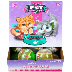 Mey İthalat® EVCİL HAYVAN TOP İÇİNDE YAVRU KEDİ-MGA