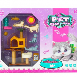 Mey İthalat® EVCİL HAYVAN YAVRU KEDİ OYUN SETİ-MGA