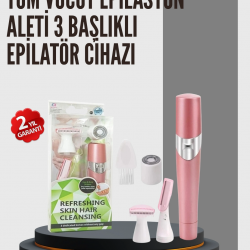 Mey İthalat® Evde Kolay Epilasyon İçin Taşınabilir Tüy Alma Cihazı