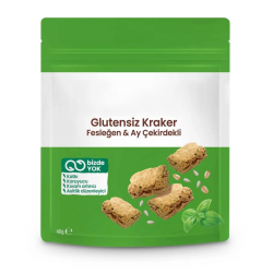 Mey İthalat® Fesleğenli Ayçekirdekli Kraker 40 Gr
