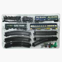 Mey İthalat® FF-1601C Işıklı ve Sesli 33 Parça Clic Tren - Vardem Oyuncak