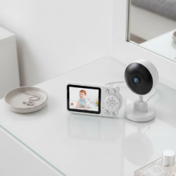 Mey İthalat® FHSS Teknolojili Güvenli Bebek Monitörü Net Görüntü