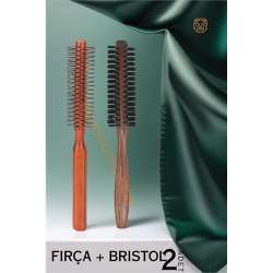 Mey İthalat® Fön ve Tarama Fırçası Ahşap 2 li SET 719821
