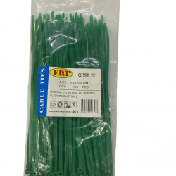 Mey İthalat® FRT Yeşil 3,6X200 Kablo Bağı