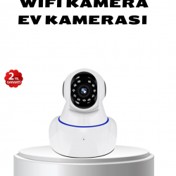 Mey İthalat® Full HD Akıllı IP Kamera – Gece Görüşlü, Hareket Sensörlü, Çift Yönlü Ses ve Online Kayıt Özellikli