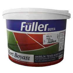 Mey İthalat® Füller Tenis Kort Boyası Kırmızı 2,5 Litre