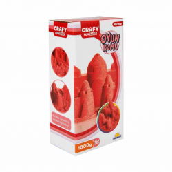 Mey İthalat® Fun Dough Kinetik Kum 1000 g Kırmızı