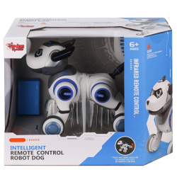 Mey İthalat®  G55 Kumandalı Şarjlı Işıklı Müzikli İnteraktif Robot Köpek -Vardem Oyuncak