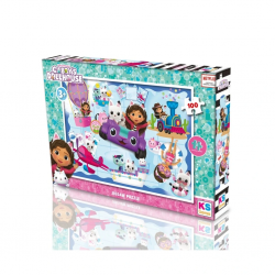 Mey İthalat®  Gabby's Dollhouse Puzzle 100 Parça