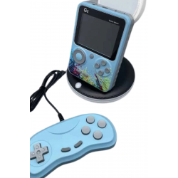 Mey İthalat® Game Box Oyun Konsolu 500 Retro Oyunlu Mini Taşınabilir 3 İnç