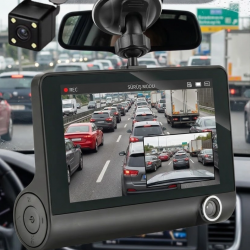 Mey İthalat® Gece Görüşlü Araç İçi Kamera Full HD Park Modlu