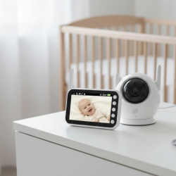 Mey İthalat® Gece Görüşlü Hareket Takipli Bebek Kamera Sistemi