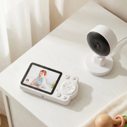 Mey İthalat® Gece Görüşlü Kablosuz Bebek Monitörü Ağlama ve Hareket Algılama