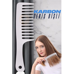 Mey İthalat® Geniş Dişli Masaj Etkili Saç Açma Tarağı 721394