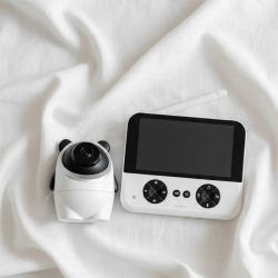 Mey İthalat® Geniş Ekranlı Bebek Monitörü Ağlama Algılama Özellikli